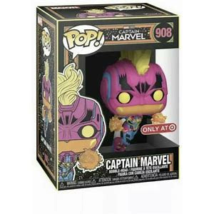 Marvel Blacklight Captain Marvel exclusive Funko Pop! Vinyl figure LIMIT TWO