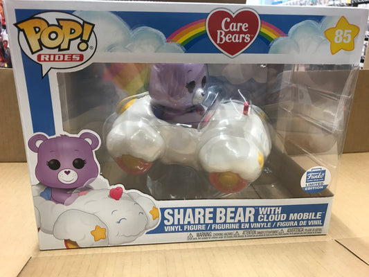 Care Bears cloud Car Share bear ride Exclusive Funko Pop vinyl Figure cartoon