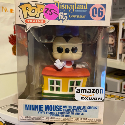 Disney 65th Minnie Mouse train 06 exclusive Funko Pop Vinyl Figure Disneyland