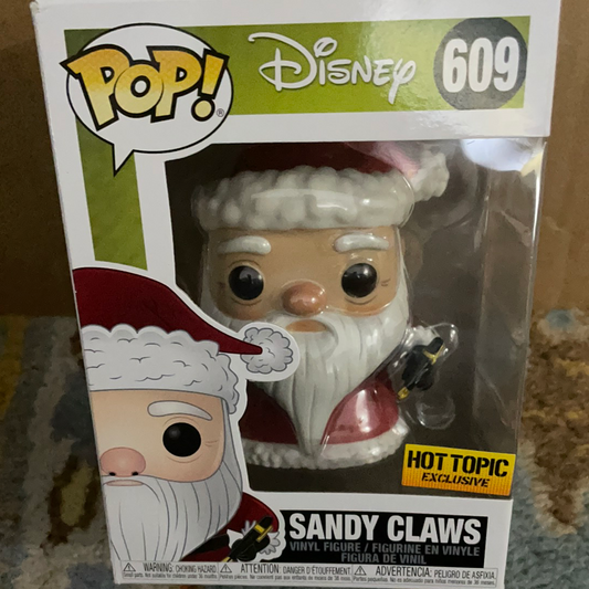 NBC Sandy Claws exclusive Funko Pop! Vinyl Figure Disney