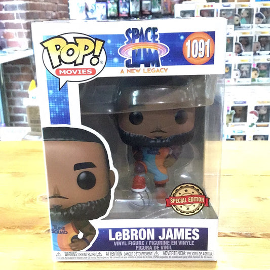 Space Jam Lebron James 1091 Special Edition Funko Pop! Vinyl figure cartoon