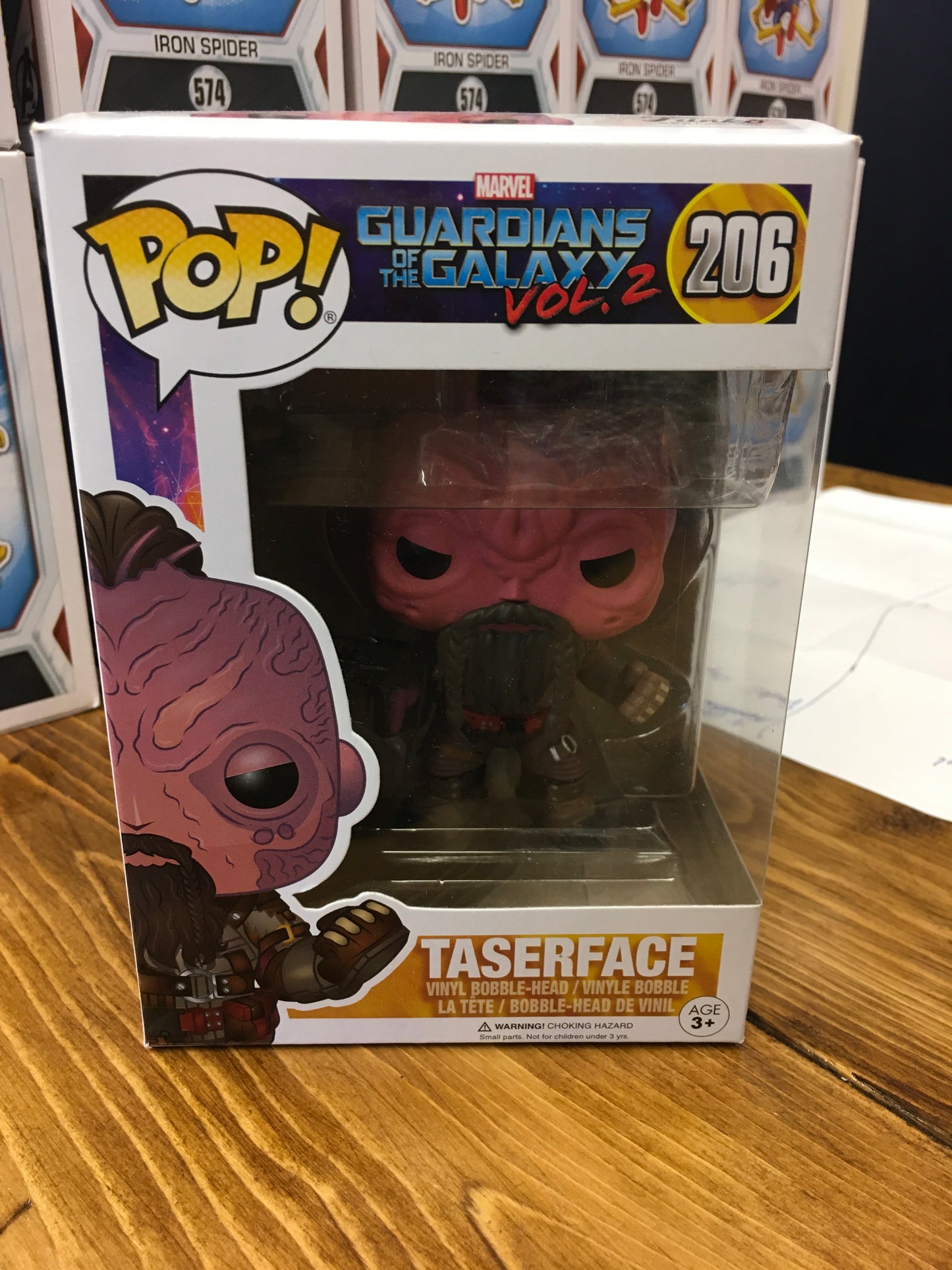 Marvel Guardians of the Galaxy Vol. 2 - Taserface #206 - Funko Pop! Vi ...