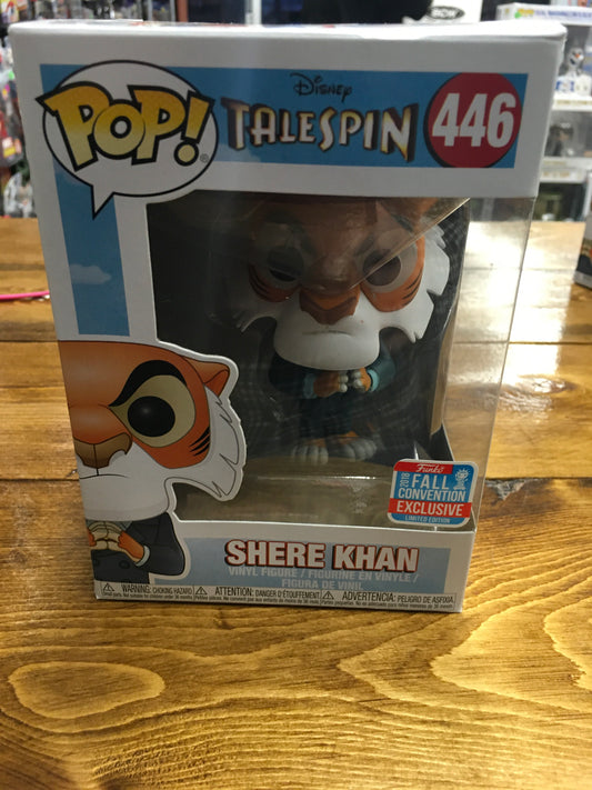 TaleSpin Shere Khan 2018 SDCC Funko Pop! Vinyl figure disney