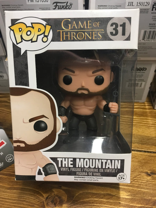 GOT Game of Thrones the Mountain Funko Pop! Vinyl figure television