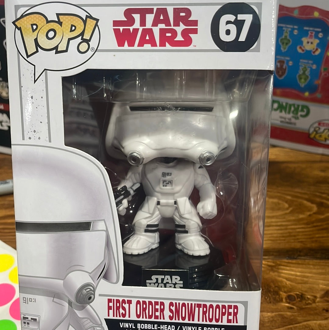 Star Wars first order snowtrooper 67 Funko Pop! Vinyl figure