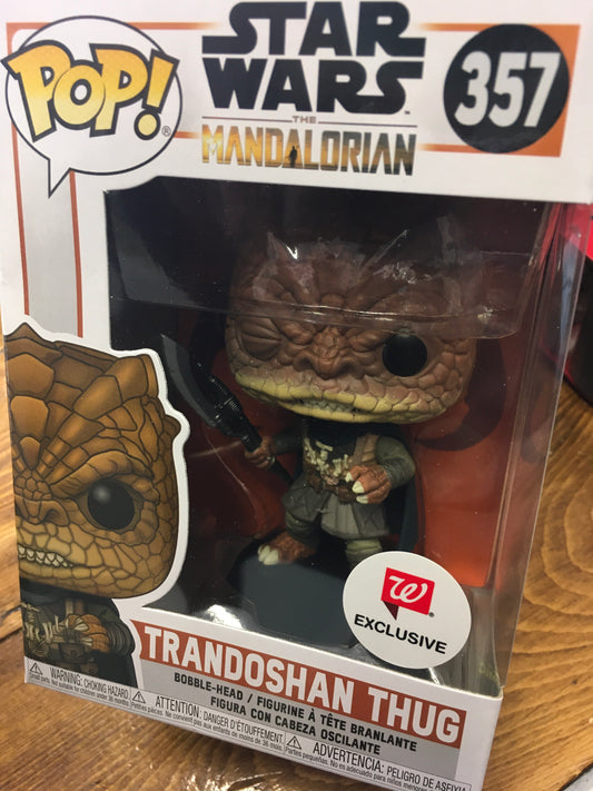 Star Wars: The Mandalorian - Trandoshan Thug #357 - Exclusive Funko Pop! Vinyl Figure