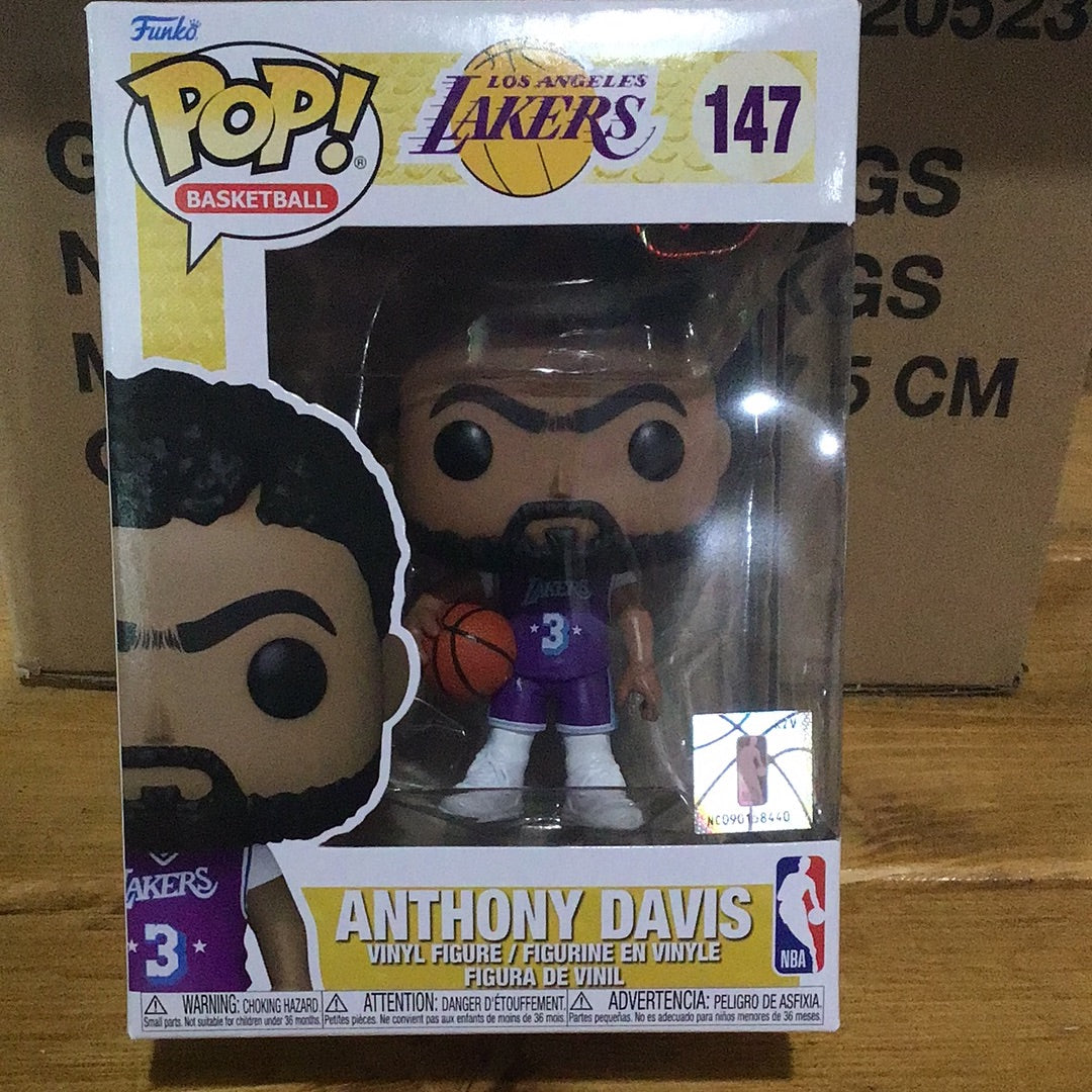 Toddler Los Angeles Lakers Anthony Davis Jordan Brand Purple