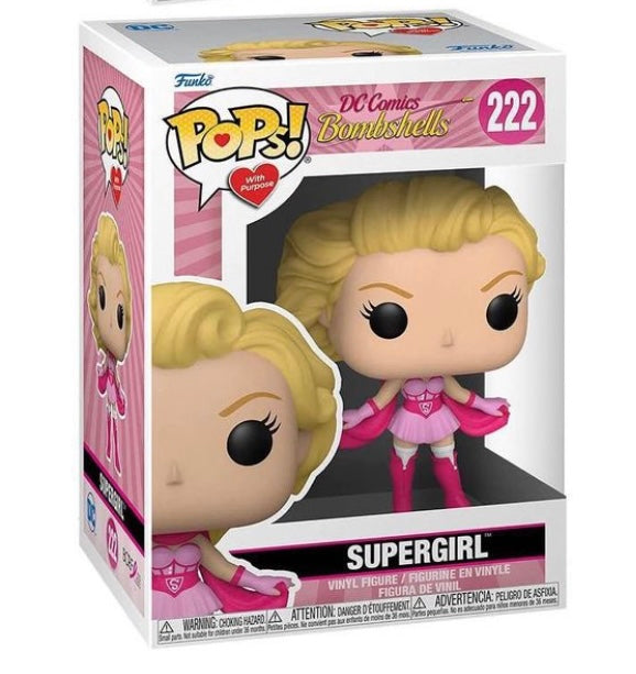 BC Awareness- Bombshell Supergirl Funko Pop! Vinyl figure DC Comics