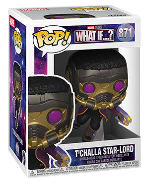 Marvel What If - T'Challa Star-Lord #871 - Funko Pop! Vinyl Figure