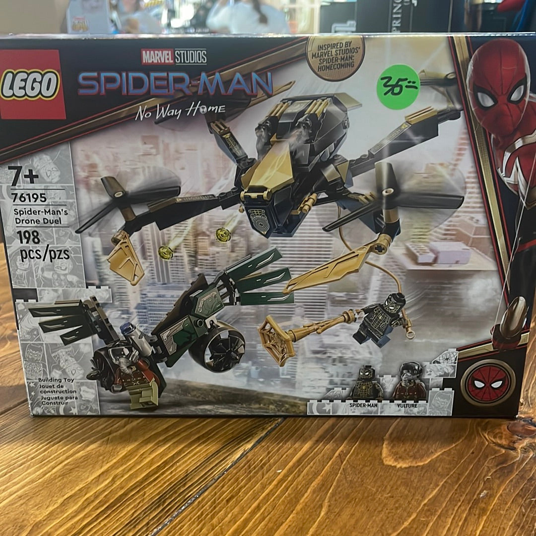 LEGO - spiderman no way home drone duel 76195