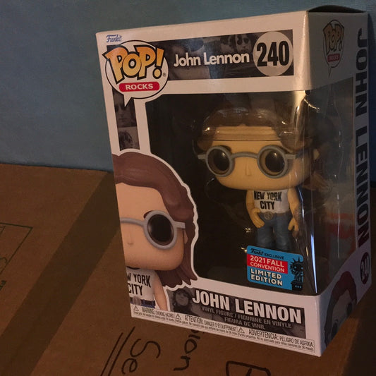 John Lennon nycc 240 exclusive Funko Pop! Vinyl figure movie