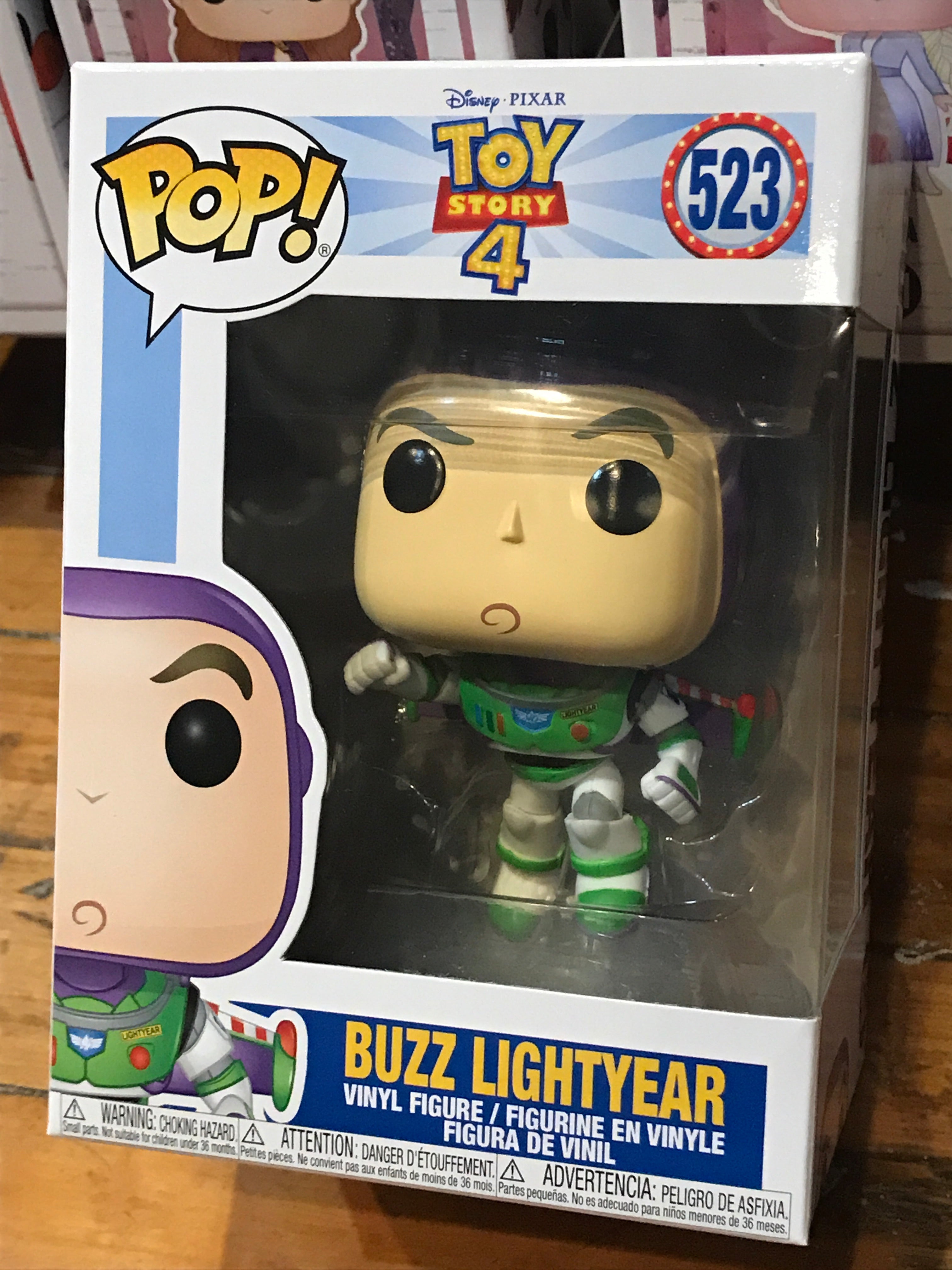 Buzz lightyear pop store figure