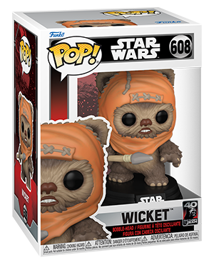 Star Wars RotJ 40th - Wicket #608 - Funko Pop! Vinyl Figure