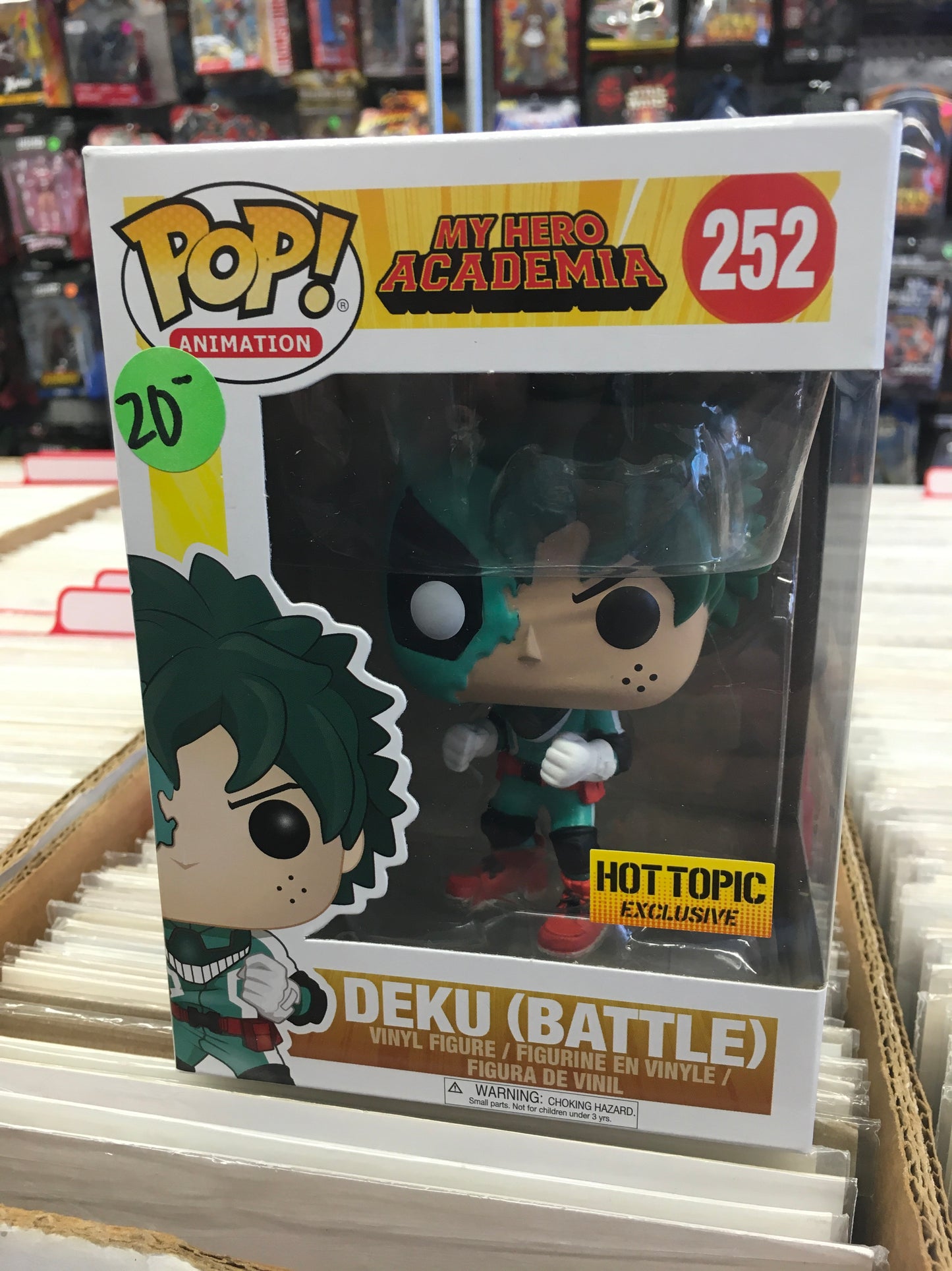 MHA My Hero Academia DEKU Battle #252 Funko Pop! Vinyl figure anime ...