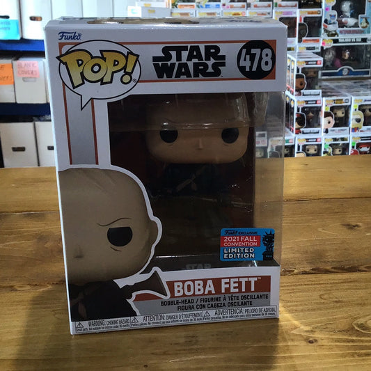 Star Wars - Boba Fett #478 - Exclusive Funko Pop! Vinyl Figure