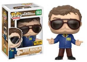 Exclusive Parks and Recreation Bert Macklin Funko Pop! Vinyl figure