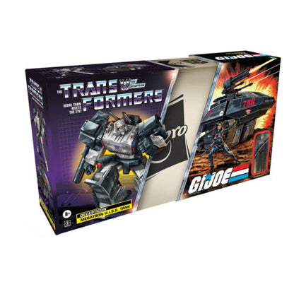 Transformers x G.I. Joe Collaborative - Megatron H.I.S.S. Tank including Baroness