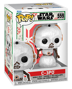 Star Wars - Holiday C-3PO (Snowman) #559 - Funko Pop! Vinyl Figure