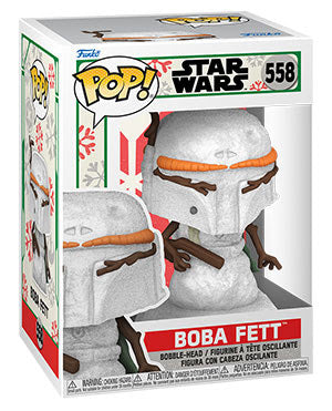 Star Wars - Holiday Boba Fett (Snowman) #558 - Funko Pop! Vinyl Figure